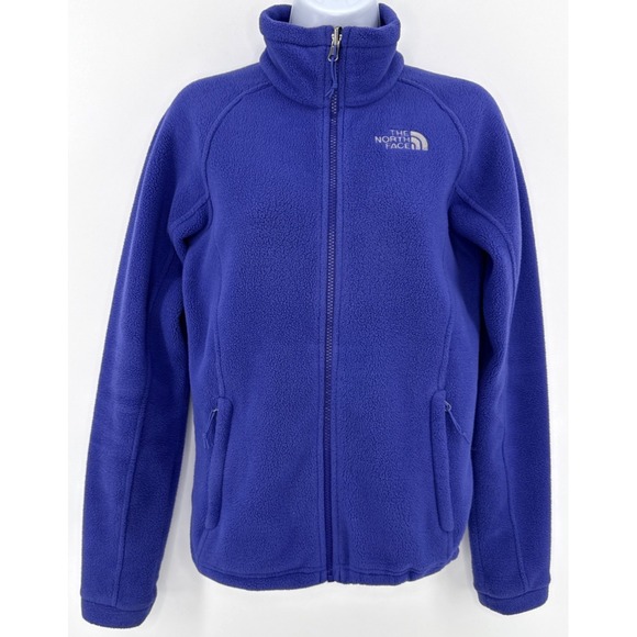 The North Face Fleece Jacket Women XS Full Zip Periwinkle Outdoor - Picture 2 of 12
